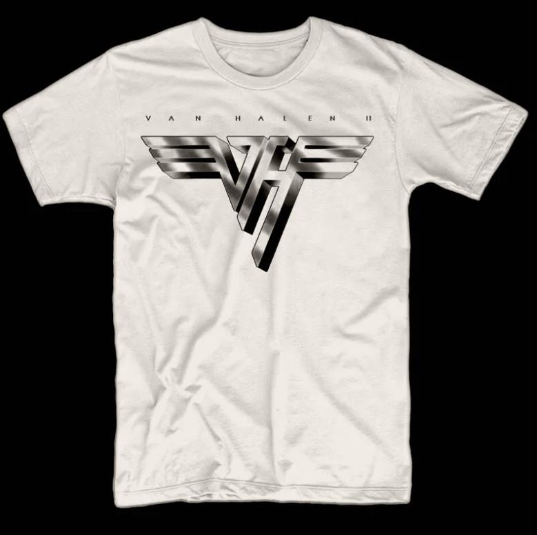 Van Halen 2 II T-shirt WHITE S