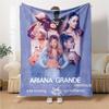 Ariana Grande'S Music Evolution Blanket Soft Throw Blanket For Home Bedroom Bed Sofa Travel Office Solid Christmas Blanket