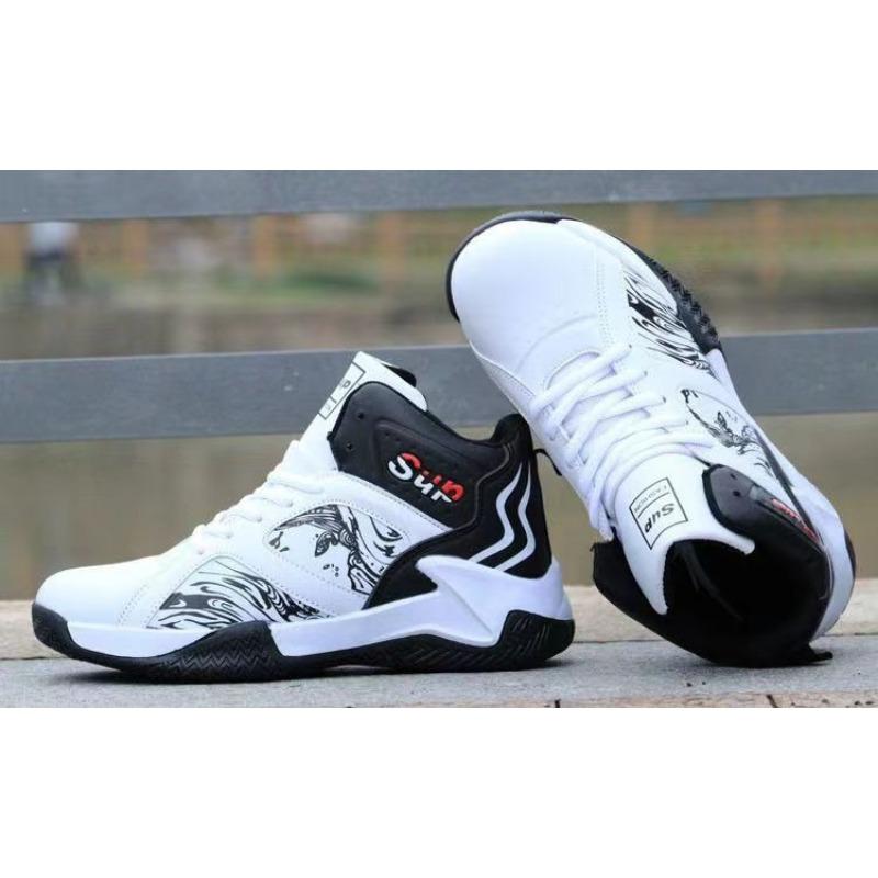 Mens Large Size Breathable Fashion Low Top Outdoor Casual Sports Basketball Shoes