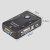 2 Port USB/PC2 KVM VGA Switch Keyboard mouse switch