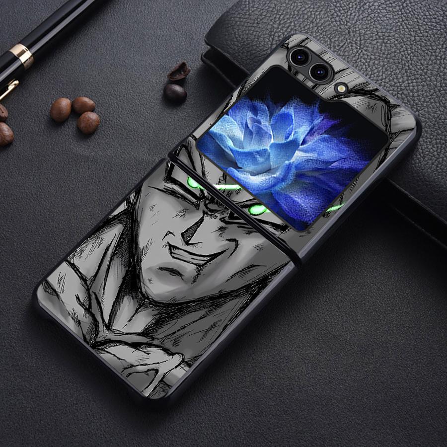 

Dragon Ball Goku Comic Case for Samsung Galaxy Z Flip 7 6 5 4 3 Flip3 Flip7 FE Flip6 Flip5 Flip4 Back Phone Cover Funda Galaxy Z Flip5