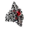 Vintage Rings Gothic Dating Jewelry Alloy Texture Comfortable Rings Suitbale for Adding a Touch of Color to Any Looks