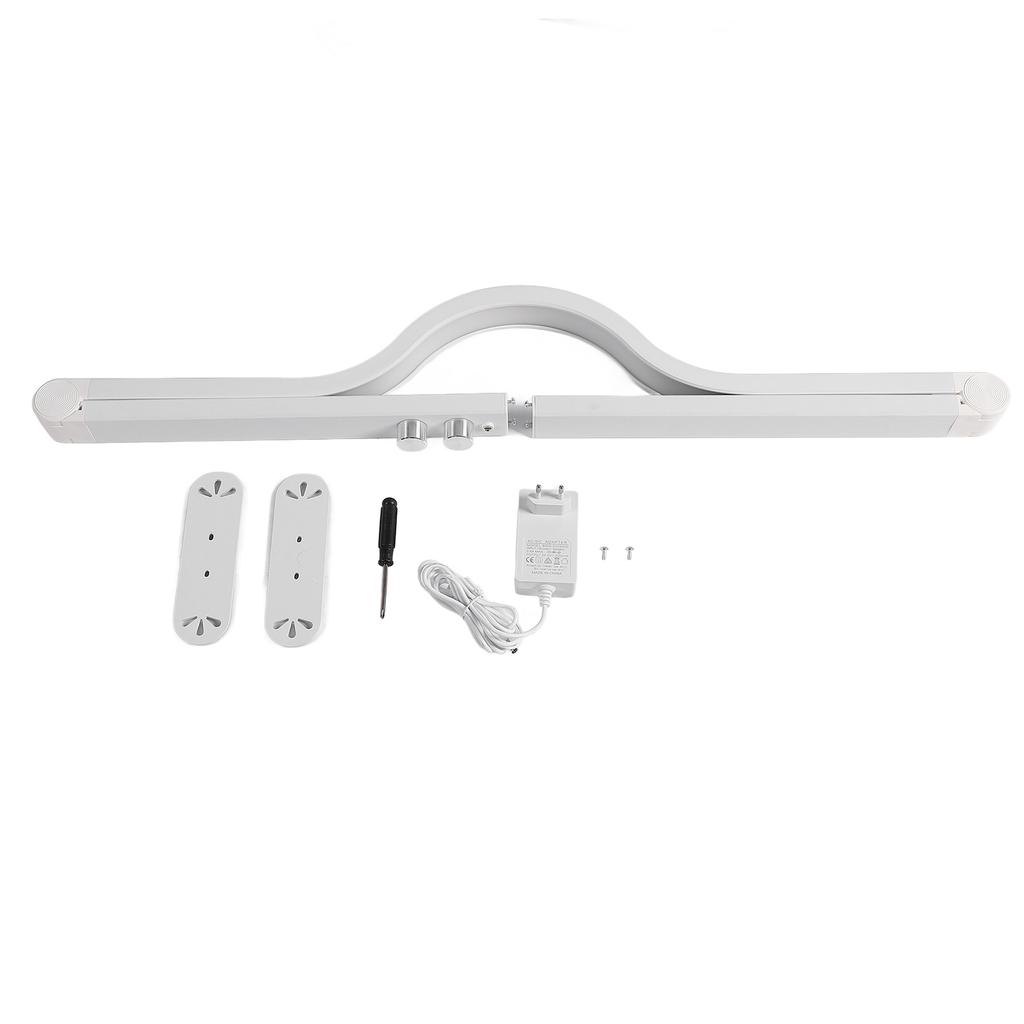 Foldable Nail Tech Light Nail Desk Lamp 3000 - 6000K Brightness Beauty Lamp for Nail Art Eyelash Ext