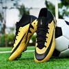 New High Top Football Shoes Long Nail Football Shoes Tf Broken Nail Training Shoes Football Men'S Models