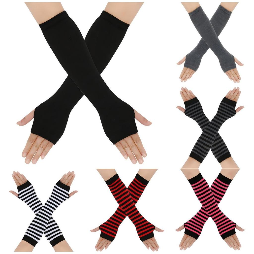 Popular Cross-Border Striped Ninja Cosplay Sunscreen Sleeves