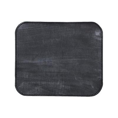 Himeji Genuine Leather Mouse Bridle Leather [Leather Honjin] Pad, (Black)