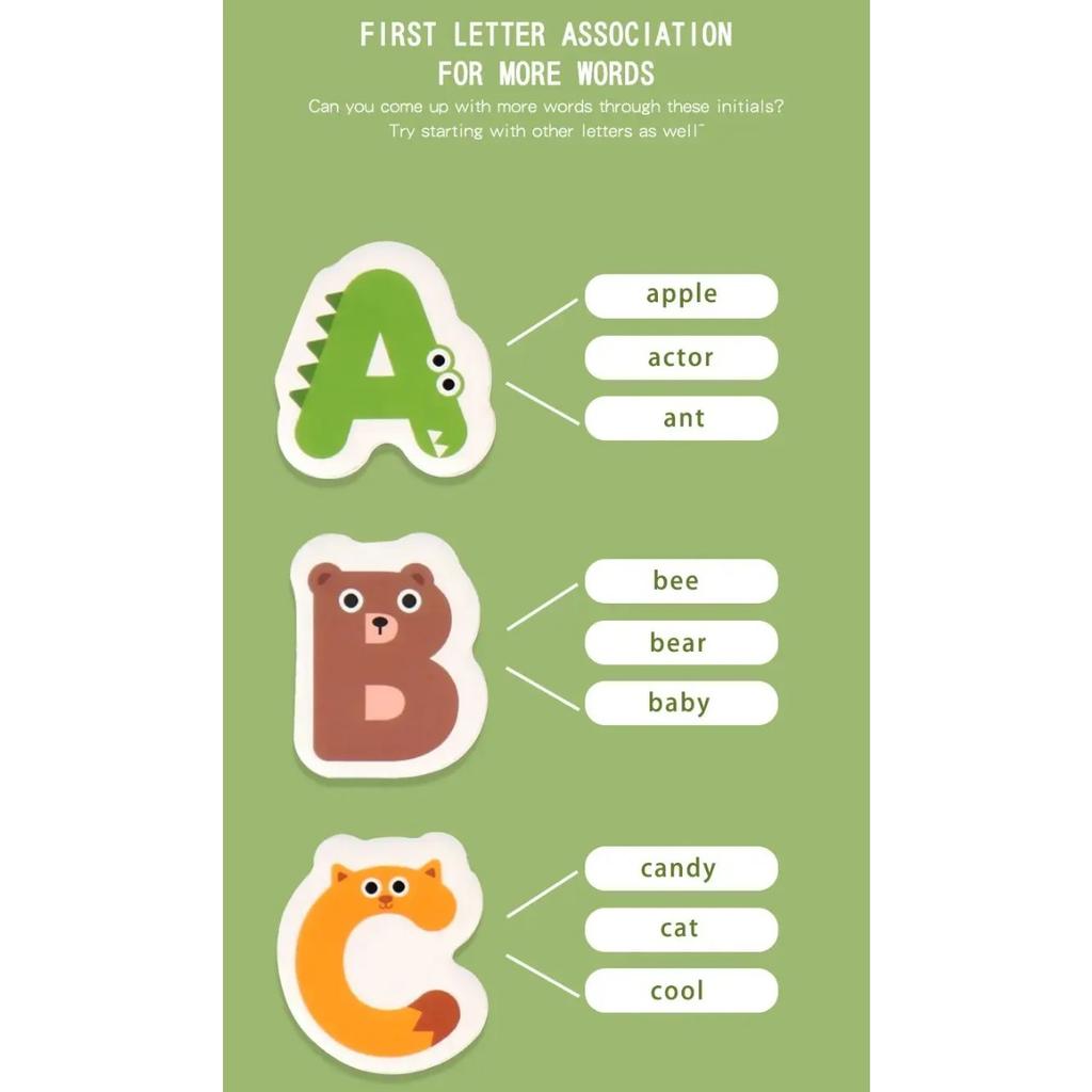 Magnetic Recognition Puzzle Game for Early Childhood Education Picture Recognition Book Kindergarten Teaching Aids Puzzle Toys