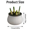 3D Printed Hydroponic Cups Green Onion Growing Kit  Simple Hydroponic System for Kitchen Indoor Garden, DIY Planting Container