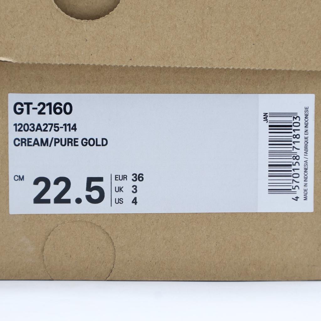 1203A275-114 Asics GT-2160 Cream Pure Gold (Men's)