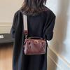 Wide Shoulder Strap Portable Small Bag Women's 2025 New Trendy Fashion Retro Versatile Messenger Bag Commuter Bag