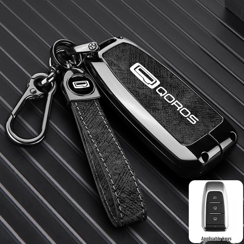 Qoros Key Covers: Compatible with Qoros 5, 2020 Qoros 7, Qoros 3 Urban SUV - Creative Car Bag Buckle Included
