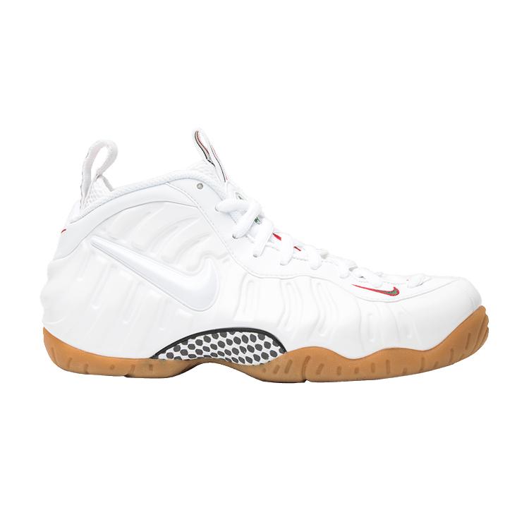 

Кроссовки унисекс Nike Foamposite Pro White White-Gym-Red-Gorge-Green 624041-102