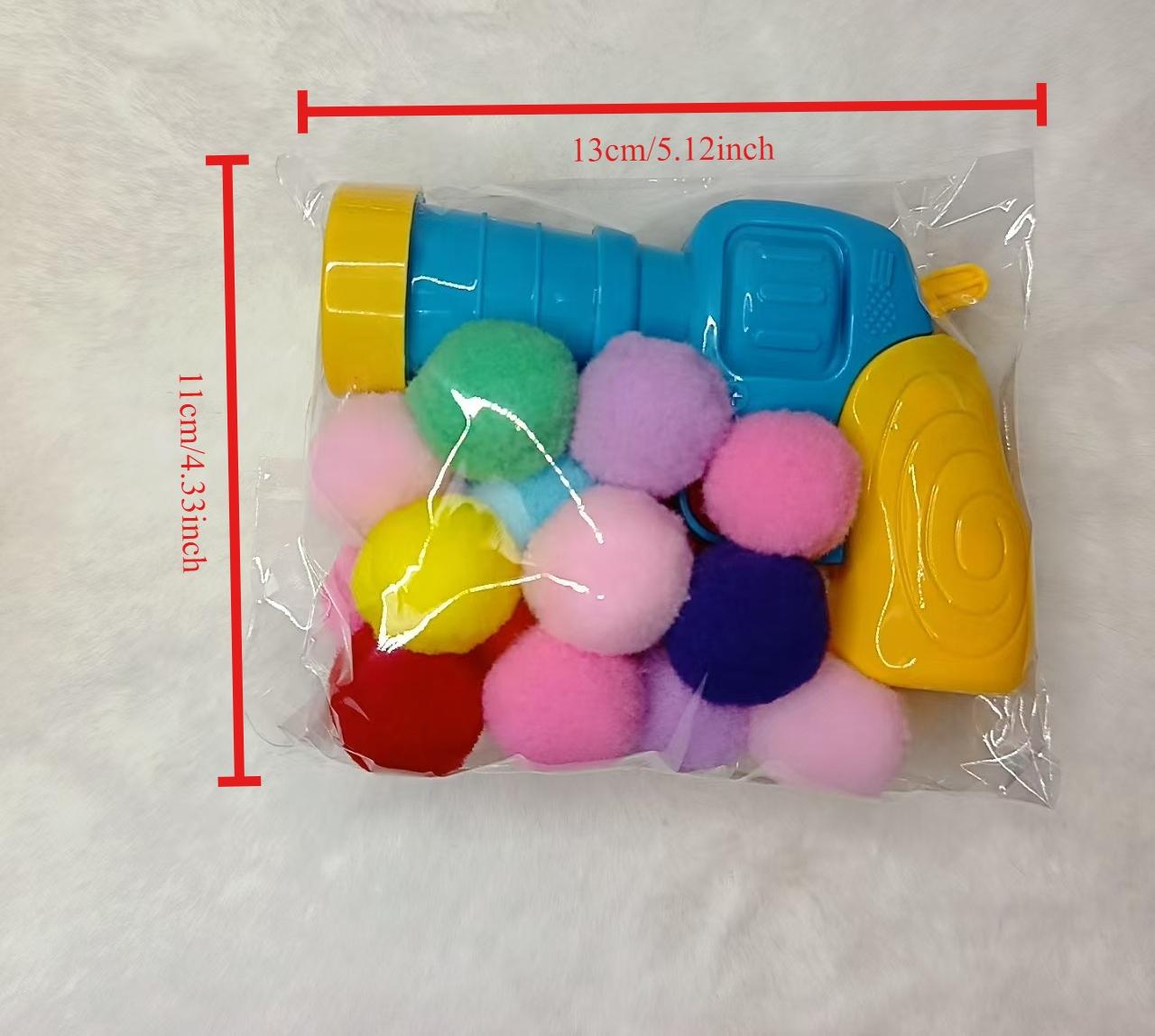 

Интерактивная игрушка для кошек для запуска, включая пусковое устройство и пузырьковый шар. Подходящая. Это спортивная игрушка, которая способствует любви и доверию.