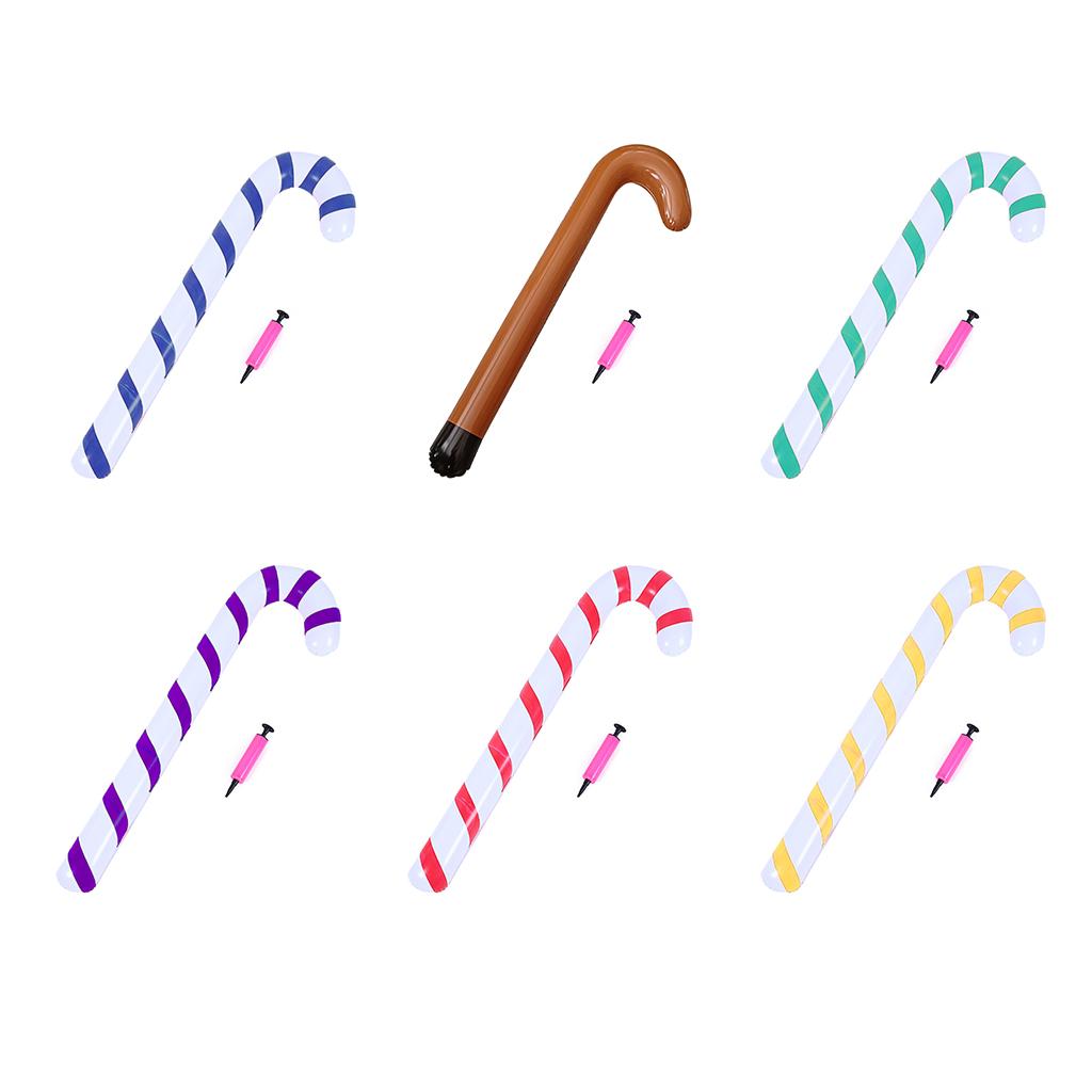 Balloons Outdoor Candy Canes Decor for Xmas Decoration Supplies Navidad