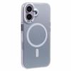For iPhone 16 Plus Case Compatible with MagSafe Laser Effect TPU+Acrylic Phone Cover