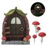 Luminous Mushroom Door and Window Ornament, Creative Resin Decorations, Garden and Farmhouse Decorations, Office Decorations, Gifts, Car Decorations