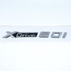 3D ABS XDrive Emblem Car Fender Rear Trunk Sticker X Drive 20d 20i 23d 23i 25d 25i 28d 28i For BMW X1 X2 X3 X5 X6 X7