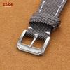 Vintage Denim Watch Strap Stitched Leather Watch Band 18mm 20mm 22mm Universal Quick Release Smartwatch Bracelet Brown Wristband