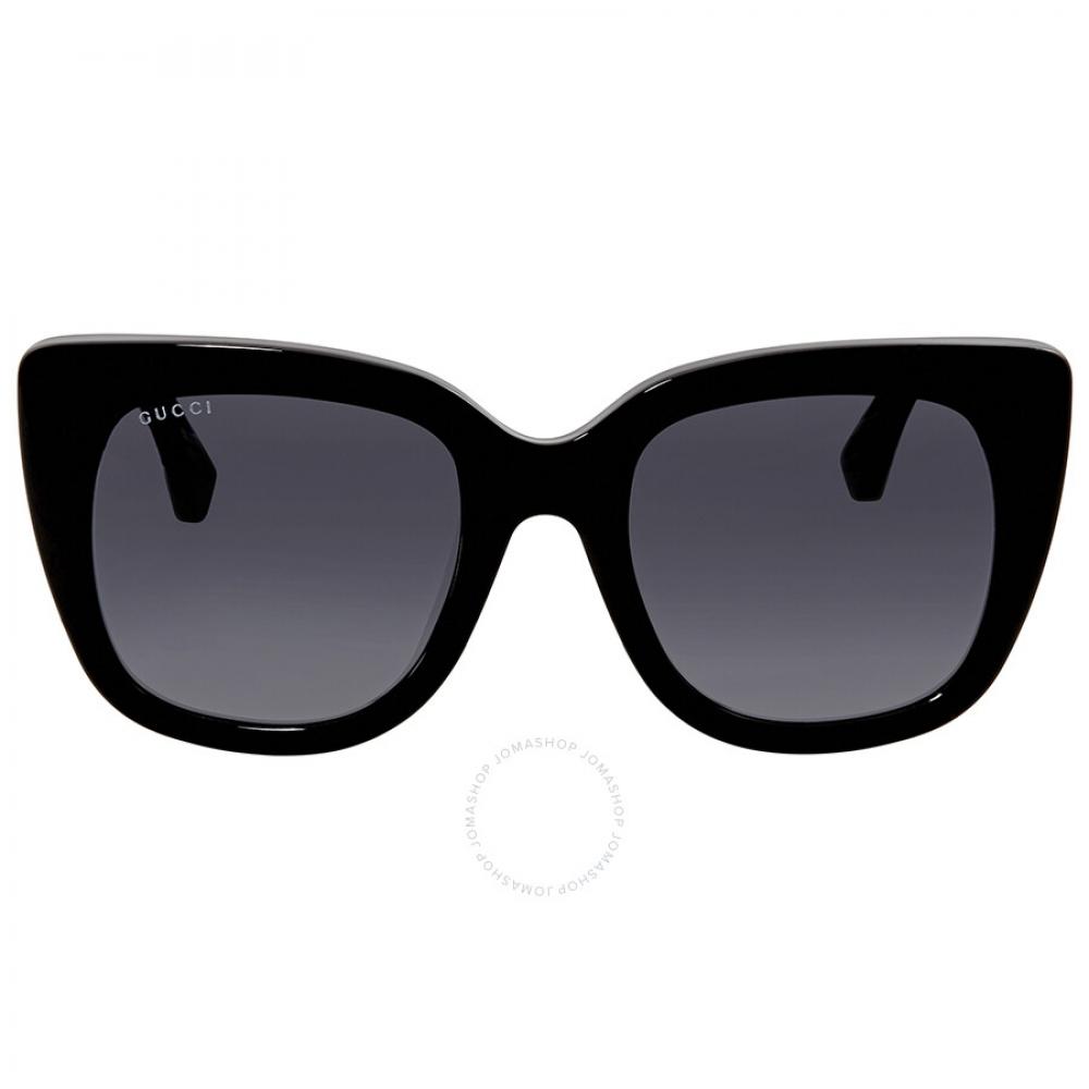 

Gucci Grey Gradient Square Ladies Sunglasses GG0163S 001 51 GG0163SN 001 51