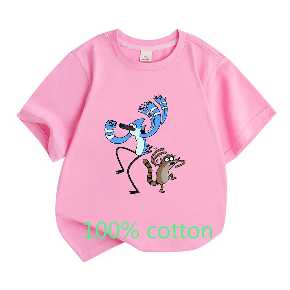 Modisches T-Shirt Film Cartoon Kinder Geschenk Jungen Mädchen Universelles T-Shirt Teenager Kleidung