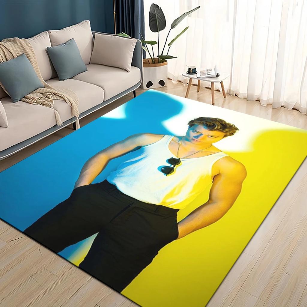 Rudy Pankow 27 Style New JJ Maybank Star Carpet Rug for Living Room Bedroom Home Sofa Decoration,Kids play Non-slip Floor Mat