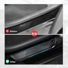 For Tesla Model Y  - 2023 Auto Accessories Exterior Stickers Rear Door Sill Protector Threshold