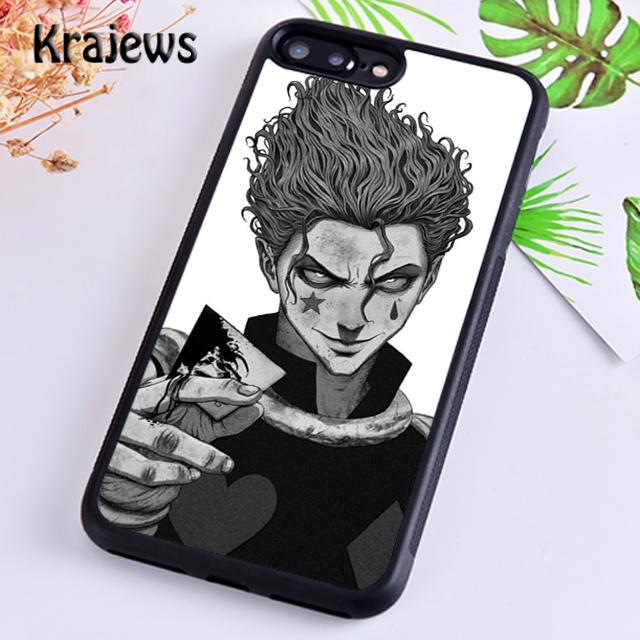 Krajews Hunter X HUNTER Hisoka Carta da Gioco Anime Custodia per Telefono Per iPhone 14 5 6s 7 8 plus 11 12 13 pro X XR XS max Galaxy S21 S22