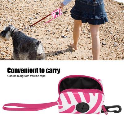 Oxford Cloth Pet Poop Bag Holder Lightweight Pet Waste Bag Pouch Pet Outdoor Poop Bag  Dog Walking