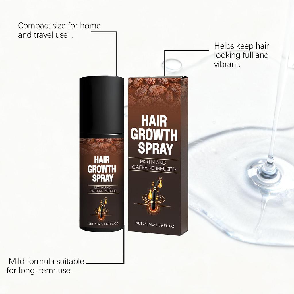 Moisturizing Hair Leave-In Spray - Gentle Nourishment for Voluminous, Shiny & Smooth Hair, Anti-Dryness Easy To Manage