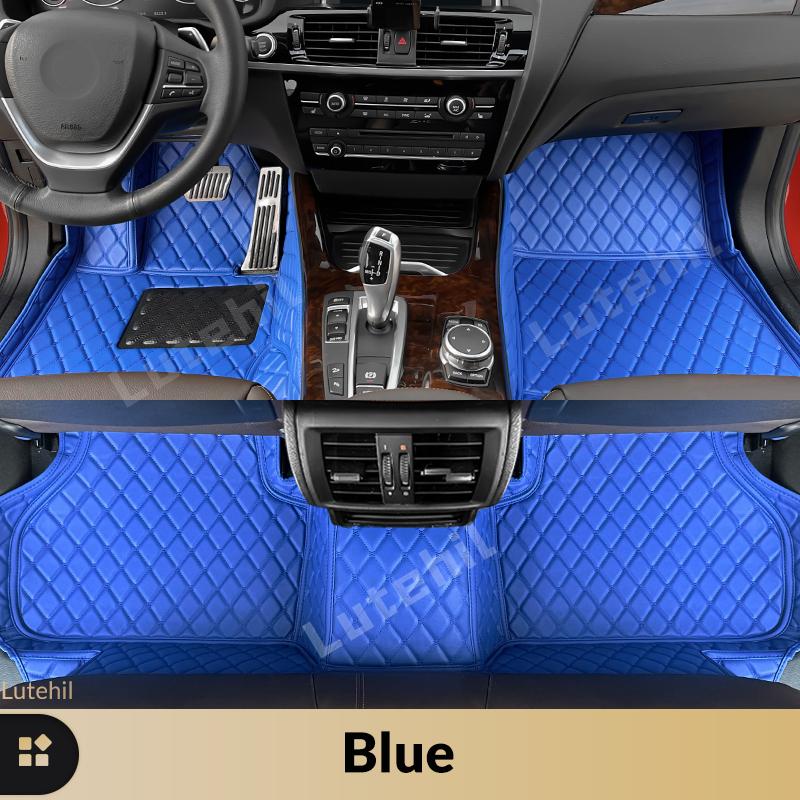 For Skoda Kodiaq 5-Seat 2025 2024      2018 2017 Car Floor Mats  Auto Foot Pads Carpet Cover Interior