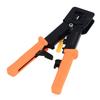 RJ45 Crimpzange Durchgang CAT6 CAT5E Ethernet-Kabel Crimper Stahl Elektro Elektronik Werkzeuge