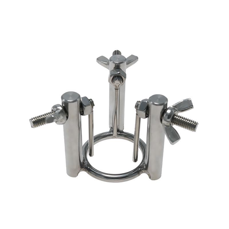 Chaqiu Stainless Steel Urethral Dilator for Men: Adult Training Prop with Three Pillars