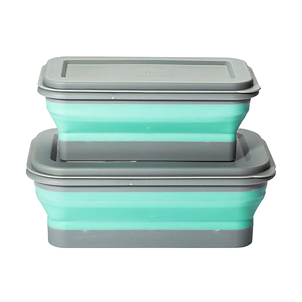 Collapsible Bowl Portable Tableware Expandable Outdoor Compression Travel Camping Picnic Anti-Spill Food Container for Baby Kids