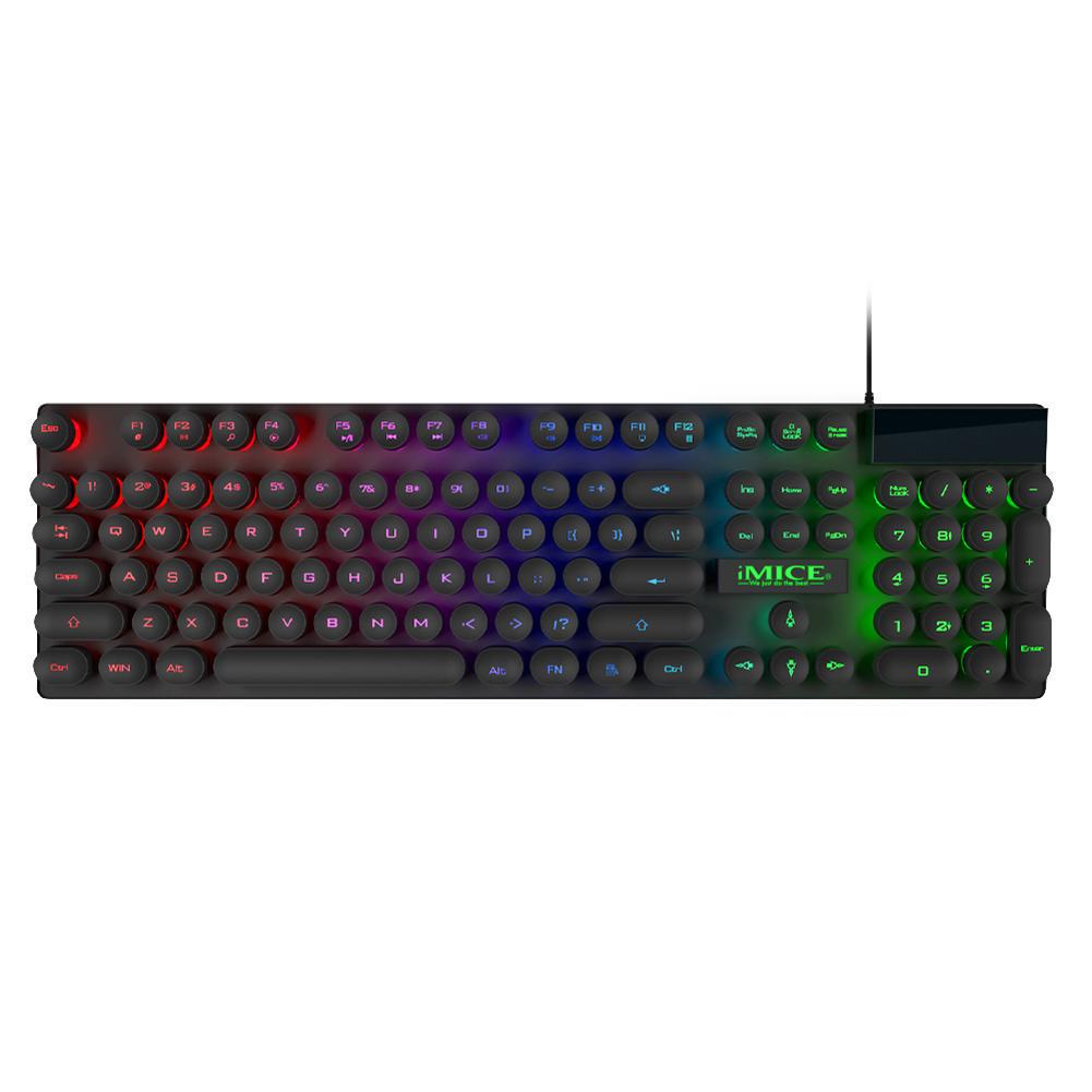 Buy IMICE AK-800 USB Wired Mechanical Feeling 104 Key RGB Backlit Game ...
