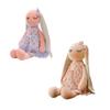 35CM Cute Bunny By Soothing Rabbit Doll Sleeping Doll Stuffed Animals Kids Plushie Doll Toy