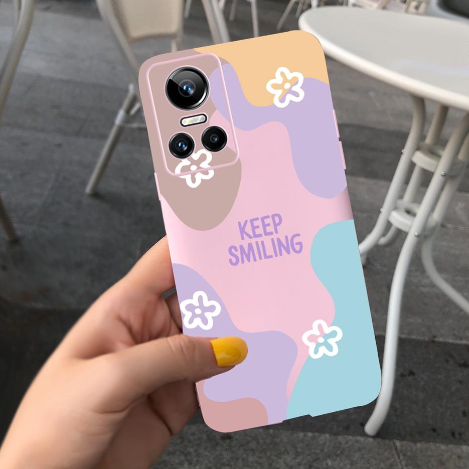 For Realme GT Neo 3 Case Colorful New Fashion Art Painted Cover For Oppo Realme GT Neo 3 80W / Neo3 150W Soft Slim Fundas Bumper