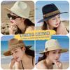 Taizhou Wenling Summer New Hat Women's Sunscreen Straw Hat Summer Outdoor Travel Sun Hat Casual Sun Hat
