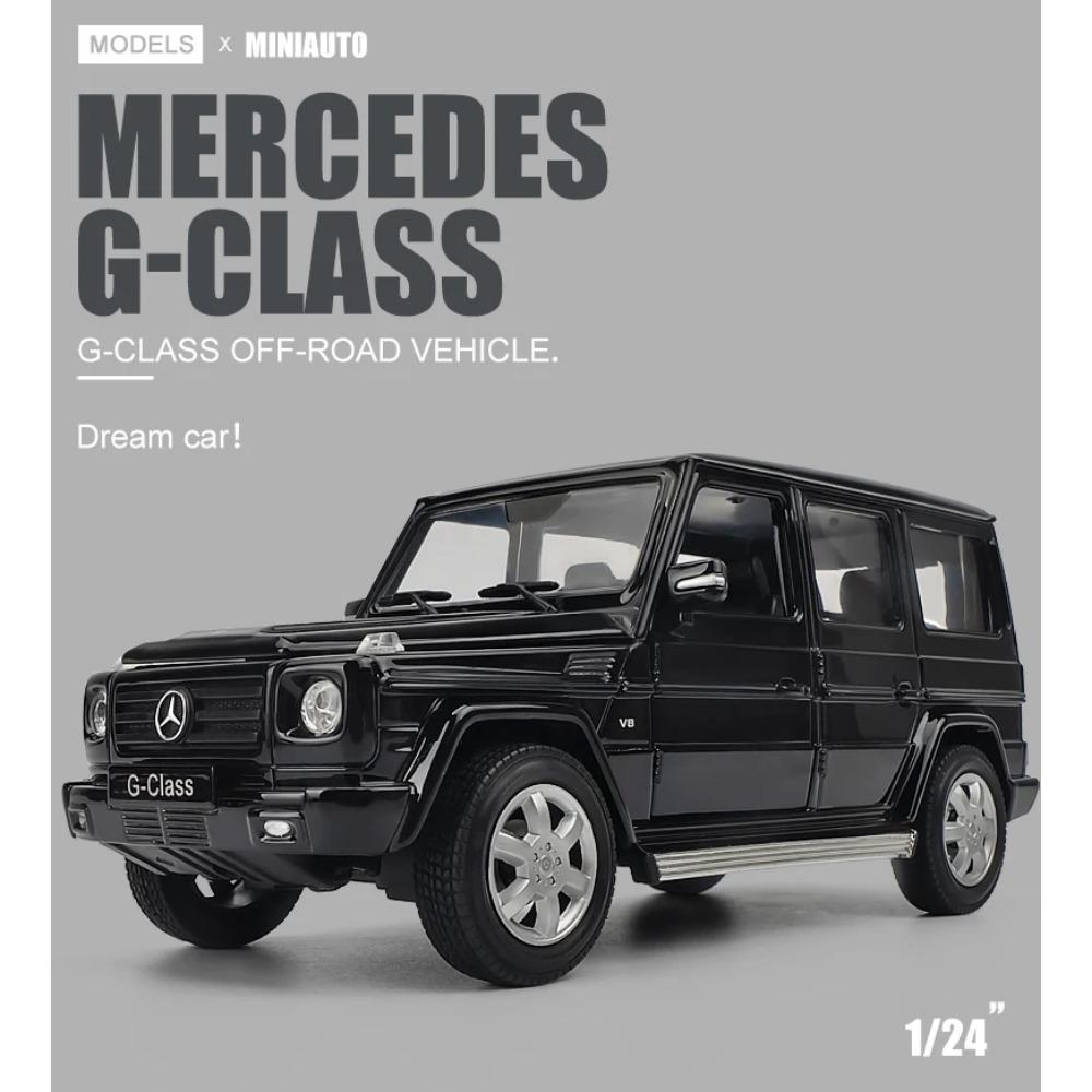 Welly 1/24 Mercedes-Benz G-Class SUV Alloy Car Model Diecast Metal Toy Off-Road Vehicle Car Model Simulation Collection Kid Gift