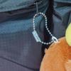 Keyring, Dog Tag, Ball Chain, Protective Cap Cover, 10-Pack, Loss Prevention