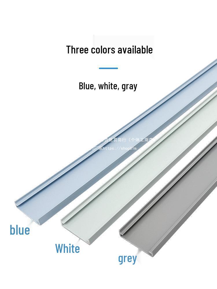 

PVC Cable Management Duct: Snap-In Sliding Cover, Gray/White/Blue, Sizes 25/30/35/40/50/60 Light Gray 20mm (20m = 10 pcs)