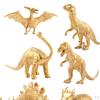 Hollow Prehistoric Dinosaur Toy Playset Figures Props Toys Party Favors Collectibles Ages 3+