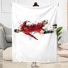 Ronaldo's Iconic Journey Blanket Warmthful Decor Suitable for Sofa Bed Bedding Four Seasons Multipurpose Stylish Decor