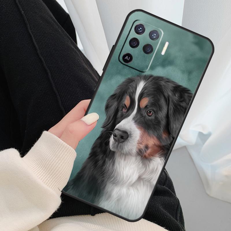 

Funny Bernese Mountain Dog Case For Oppo A18 A38 A58 A78 A98 A80 A60 A40 A96 A76 A16 A94 A74 A54 A15 A17 A57 A77 A5 Pro OPPO A94 5G