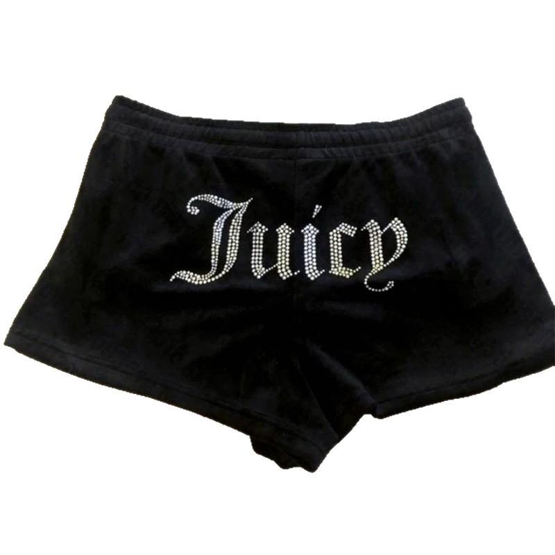 European and American Y2K Hip Hop Casual Harajuku Rhinestone Letter Printed Shorts
