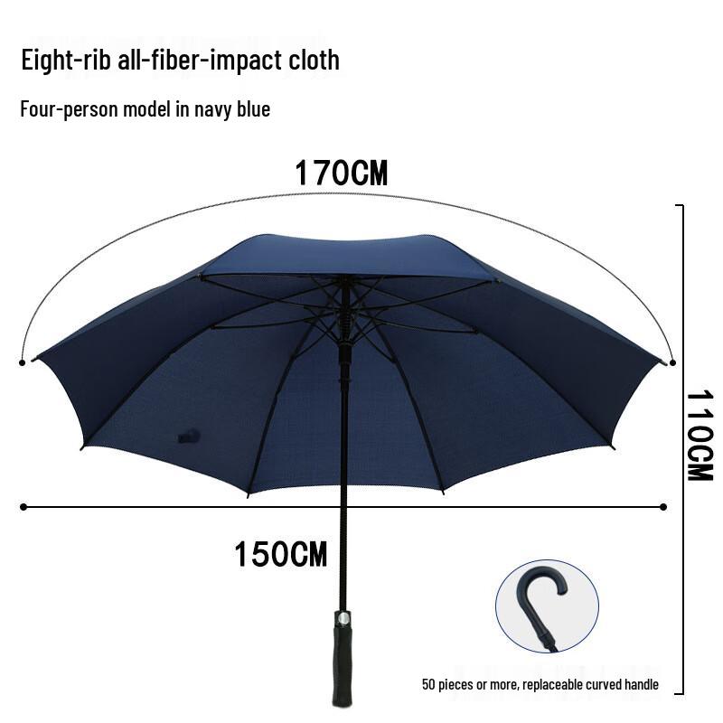 YUDUO 34-inch Large Automatic Business Umbrella