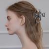 Halloween Spider Hair Claw Clips-Metal Gothic Alloy Hair Clips Nonslip Terror Spider Strong Hold Hair Jaw Clips PunkCatch Clips