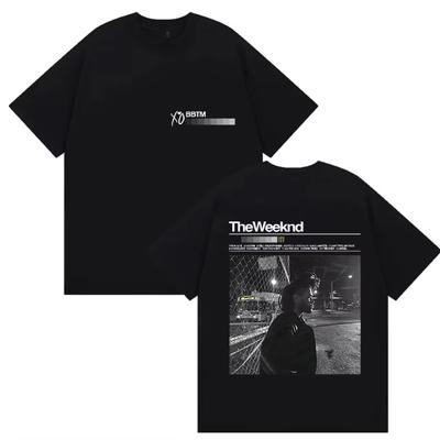 Limitiertes The Weeknd XO Album 2026 Merch T-Shirts Herren Retro Style Gothic Kleidung T-Shirt Street Hip Hop Übergroßes Baumwoll-T-Shirt
