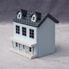 Vintage Cottage Villa Model Ornament for Kids Retro Cottage Villa Figurines Desktop Miniature Pretend Game Props