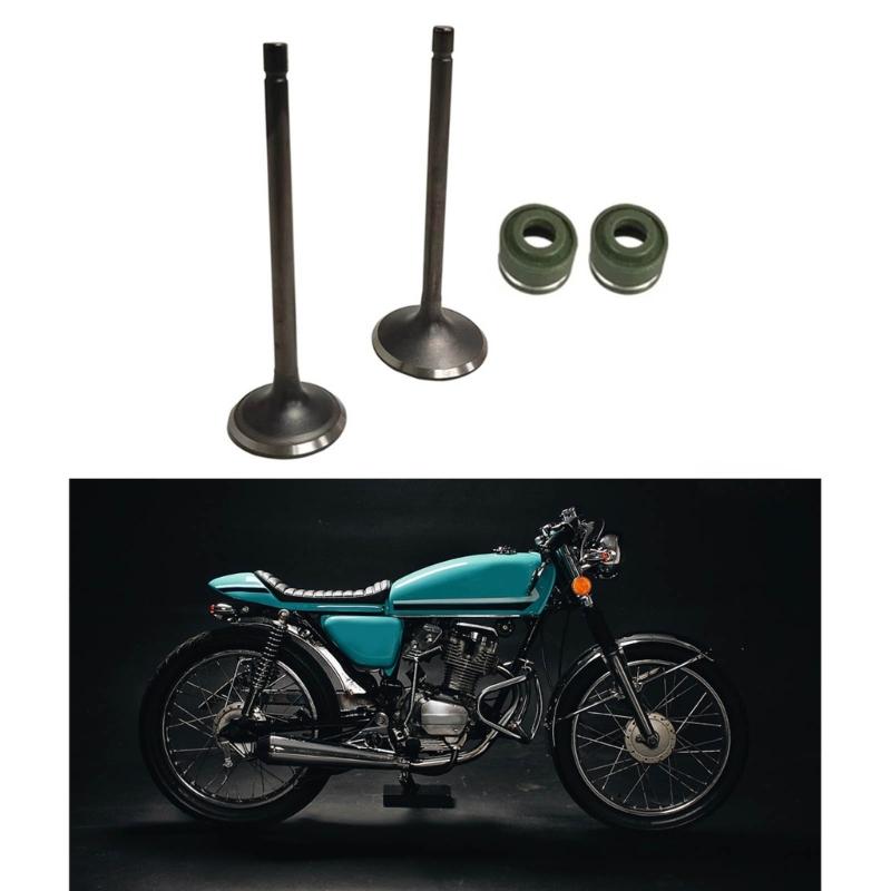 Motorbike Accessories Engine Spare Parts for CG250 250CC Replacement Engine Intake Exhaust Valves Stem Guide Oil Seal