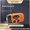 Tragbares Solar-Kurbelradio mit 6000mAh Akku und Mehrband-Funktion